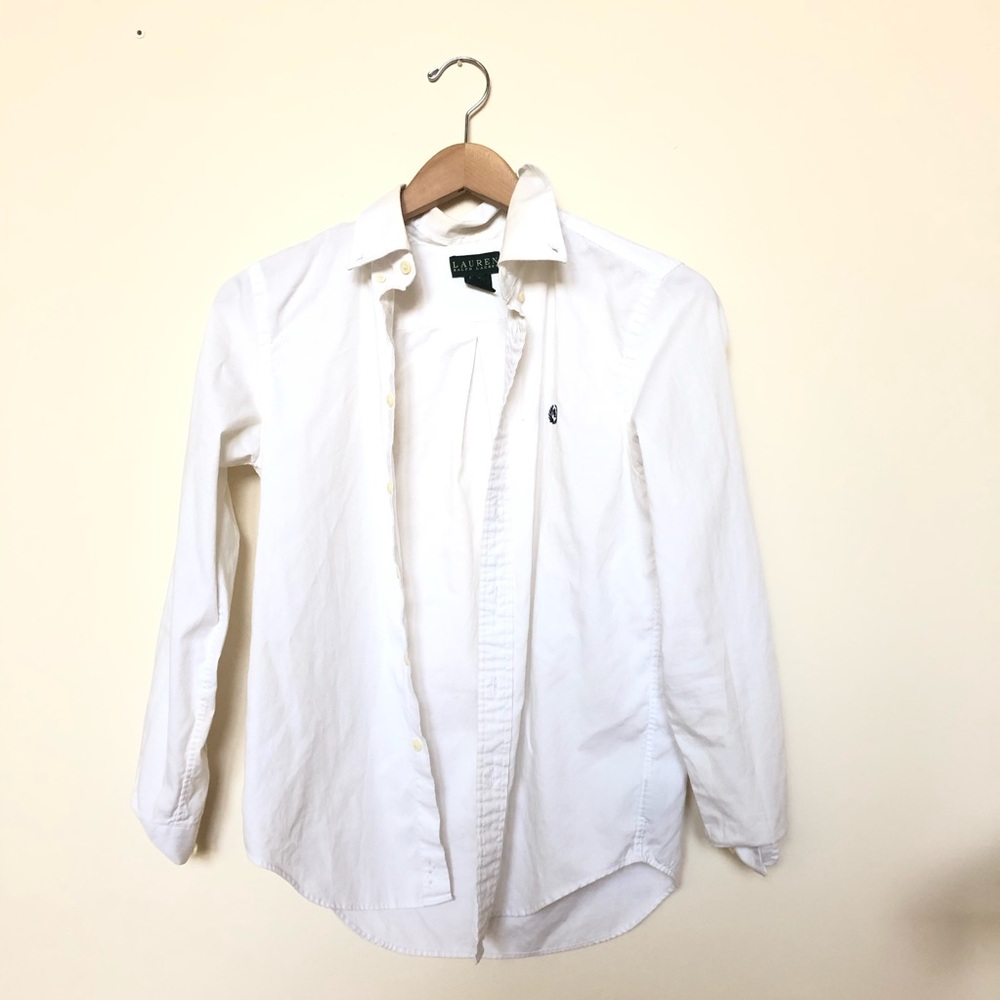 Men’s Ralph Lauren White Dress Shirt Size 16